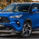 Foto do design dianteiro do Yaris Cross XRX