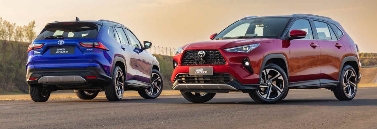 Foto do Toyota Yaris Cross XRX híbrido 2026