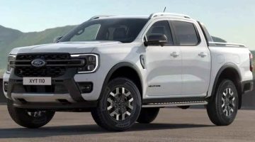 Foto da picape Ford Ranger Hybrid
