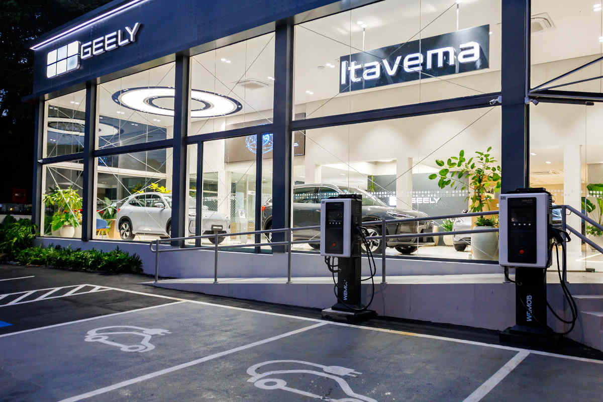 Foto da nova concessionária Geely