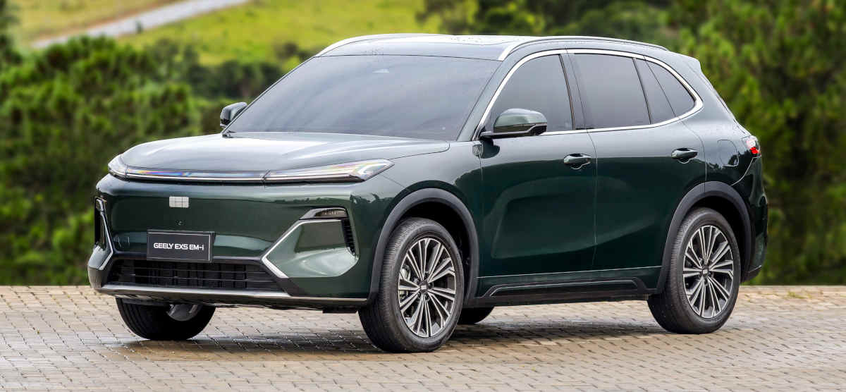 Foto do Geely EX5 EM-i