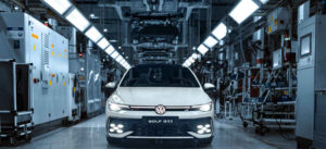 Detalhe do Volkswagen Golf GTI