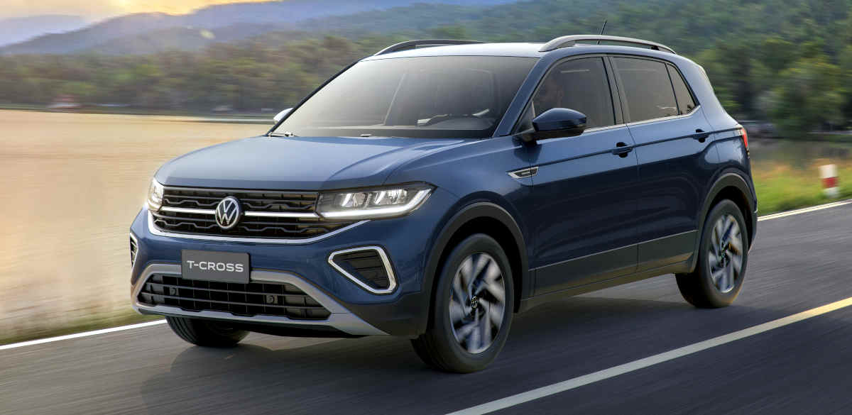 Foto do Volkswagen T-Cross 2027, na versão Highline