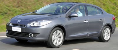 Renault/Divulgação Renault-Fluence-Brasil-flex