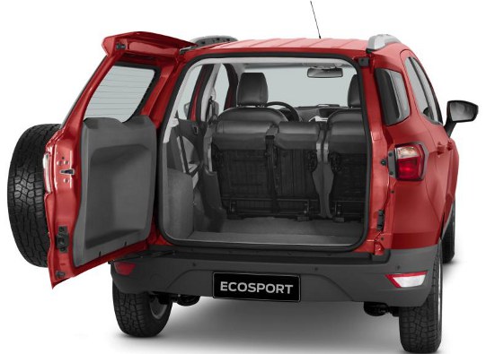 Ford/Divulgação Ford-EcoSport-Brasil-porta-malas